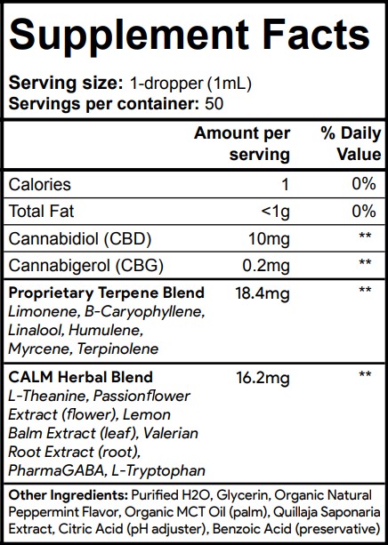 supplement facts